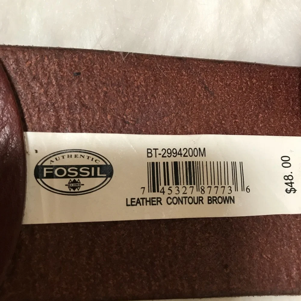 Fossil genuine leather